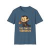 Unisex Softstyle T-Shirt Too Tiny To Terrorize Funny Baby Vampire Halloween