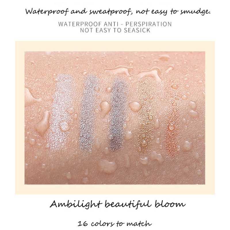 Водостойкие перламутровые тени для век, карандаш-карандаш, 15 цветов, стойкий блеск, мерцающие тени для век, ручка-подводка для глаз, инструменты для макияжа глаз