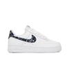 Женские Air Force 1 '07 'Черный Пейсли' (женские размеры) Белые / Черные / Белые скейт-туфли DH4406 101