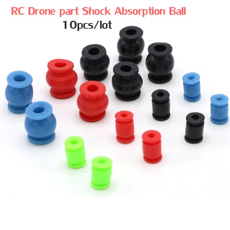 10pcs/lot Anti Vibration Rubber Damper Balls For F4 F7 Flight Controller Soft Mount Silicone Shock Absorption Balls