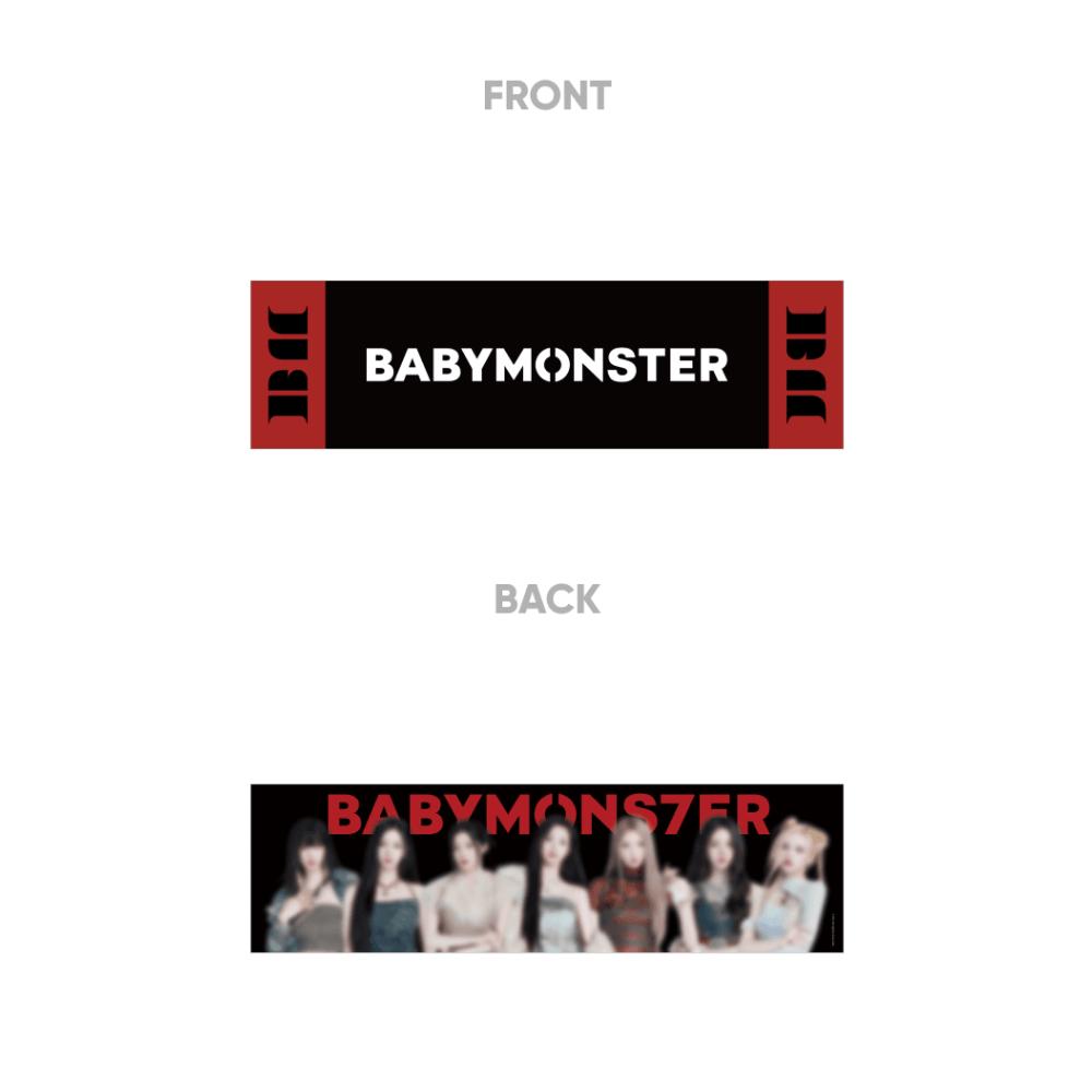 BABYMONSTER 1st Fanmeeting SEE YOU THERE Slogan Towel