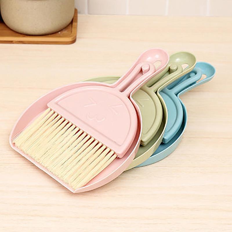 Multi-Purpose Mini Broom And Dustpan Set With Garbage Shovel For Desktop Cleaning Shovel Garbage And Sweep Combination Gadgets