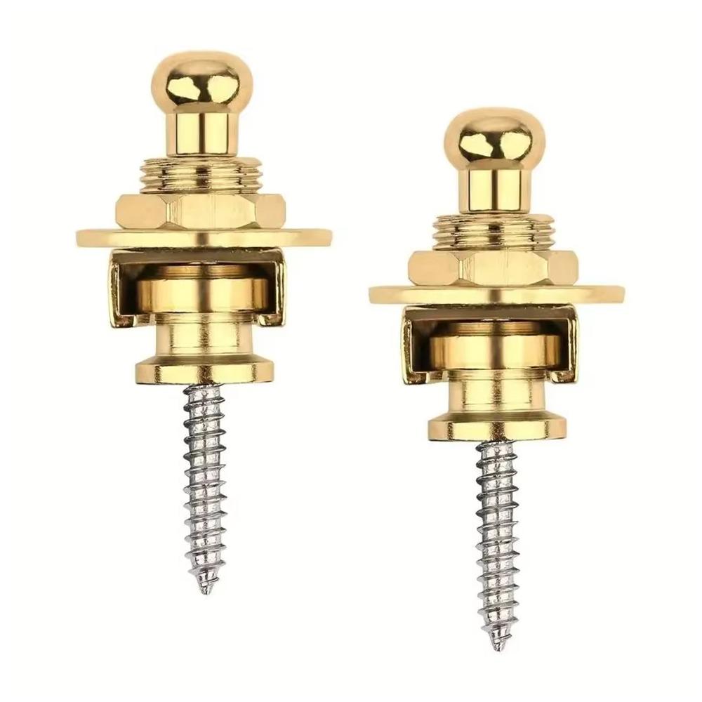 1Pcs Security Locking Guitar Strap Lock Locking End Stud for Acoustic Bass Guitar