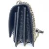 [Pre-Owned] Saint Laurent Sunset Croc Effect Shoulder Bag 'Black' - Excellent #1HH642P