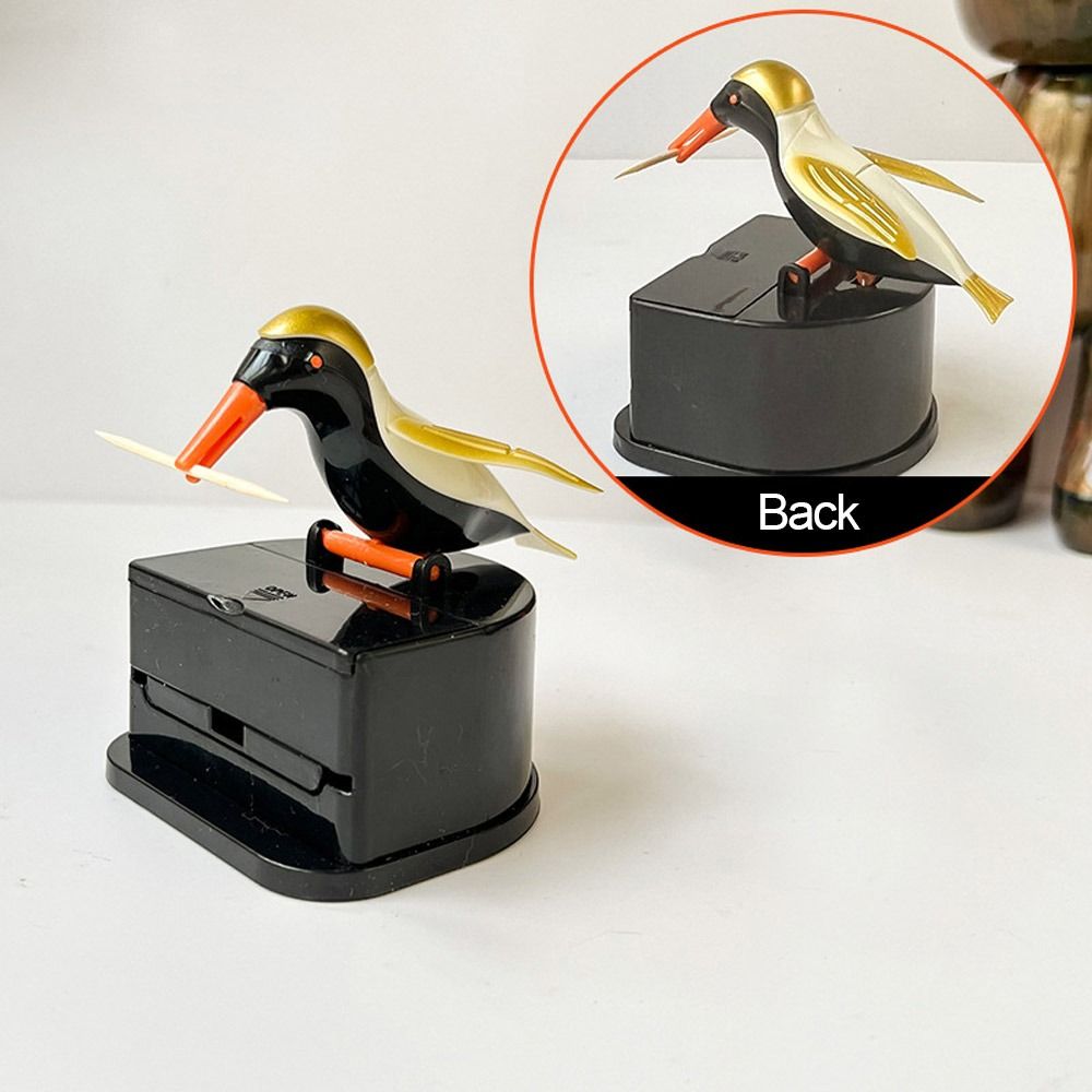 ABS Toothpick Container Hummingbird Toothpick Box Durable Toothpick Can  Hotel