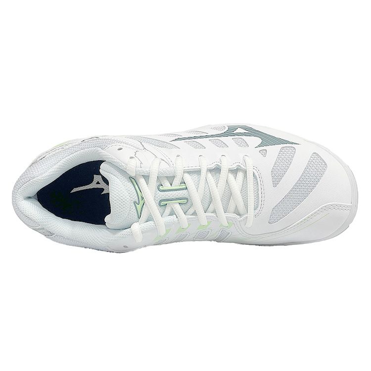 Mizuno Женские кроссовки Wave Voltage White Patina Green Glacial-Ridge V1GC216037