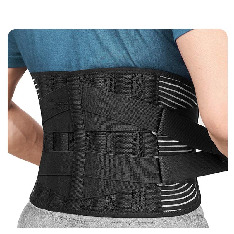 1pcs Breathable Anti-Skid Lumbar Support Belt Lower Back Brace Men/Women Workwear Comfortable Back Support for Office Workers