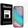 Tempered Glass - PHONILLICO - Google Pixel 10 / 10 Pro - Pack of 4 - Scratch-resistant - Transparent