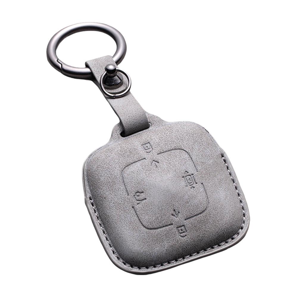 Чехол-накладка из овчины для ключа-пульта автомобиля Защитный чехол для ZEEKR 001 2024 2024 2024 Брелок Автомобильный стайлинг интерьера Автоаксессуар S0D2