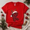 Женская футболка Рождественская надпись повседневная мода футболка с коротким рукавом Рождественская надпись уличная одежда повседневная мода женская футболка