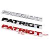 1/лот OEM для букв PATRIOT, эмблема заднего багажника автомобиля, боковой значок, паспортная табличка, наклейки