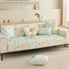Summer Sofa Cushion Latex Summer Cool Breathable Summer Mat Non-Slip Living Room Sofa Cover Cloth Backrest Towel