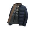 Autumn and Winter Men's Short Stand-up Collar Light Casual Cotton-padded Jacket Middle-aged and Young People Cotton-padded Jacket Thickened Jacket