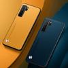 Роскошный чехол из искусственной ПУ кожи для Huawei Nova 7 Pro 7 SE 7i P40 Lite 5G Задняя крышка Матовая силиконовая защита Чехол для телефона для Honor 30S