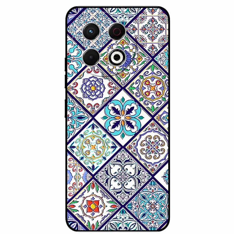 3D Чехлы с тиснением цветов Для Tecno Spark 30 Pro Рельефное тиснение Мягкий силиконовый задний чехол Для Spark 30 Pro 4G KL7 Рельефное тиснение Funda