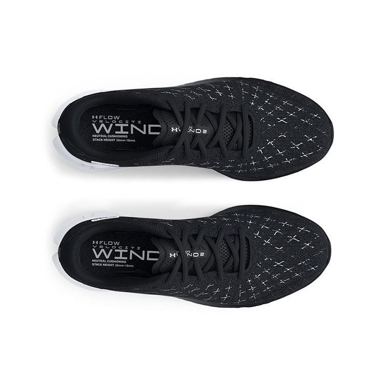 Under Armour Flow Velociti Wind 2 CN Черный Белый Женские 3025662-003