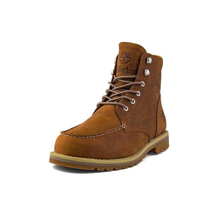 Timberland Redwood Falls Прочные водонепроницаемые кожаные высокие ботинки мужские ботинки Oxford-Brown A2EDR