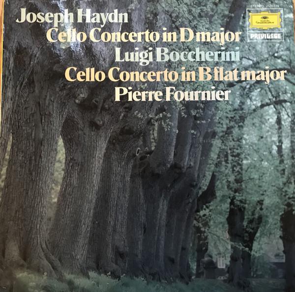 Виниловая пластинка JOSEPH HAYDN LUIGI BOCCHERINI P Концерт для виолончели с оркестром ре мажор Виолончель C 2535179 Deutsche Grammo 1976 Германия Классика Б/у
