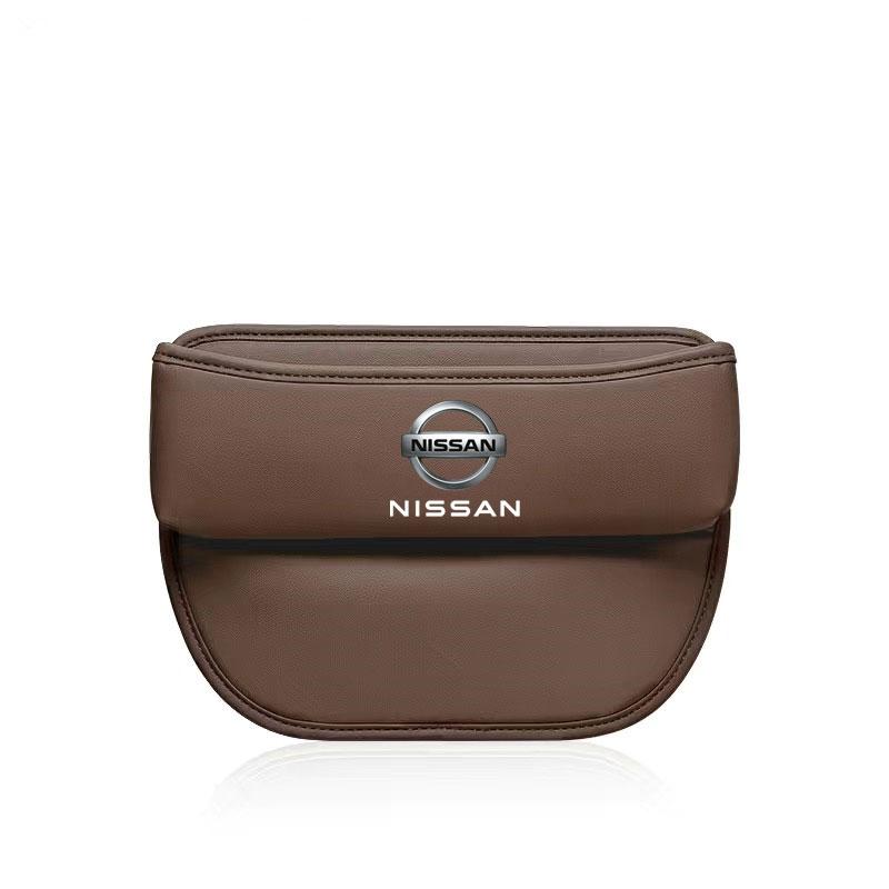 AUW3 New Car Seat Gap Storage Box Storage Bag For Nissan Qashqai Sylphy Tiida Altima Teana X-Trail Leaf Juke Sentra Car Accessories