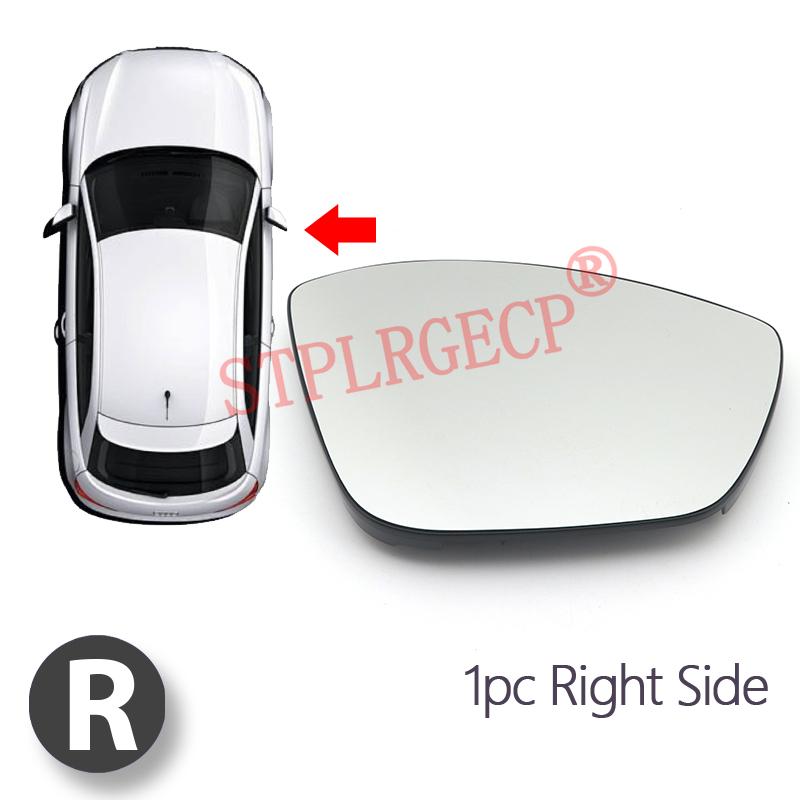 1 PC Door Wing Mirror Glass Heated Left Right Side Rearview Mirror for Opel Mokka B Peugeot 508 for Jeep Avenger -2025