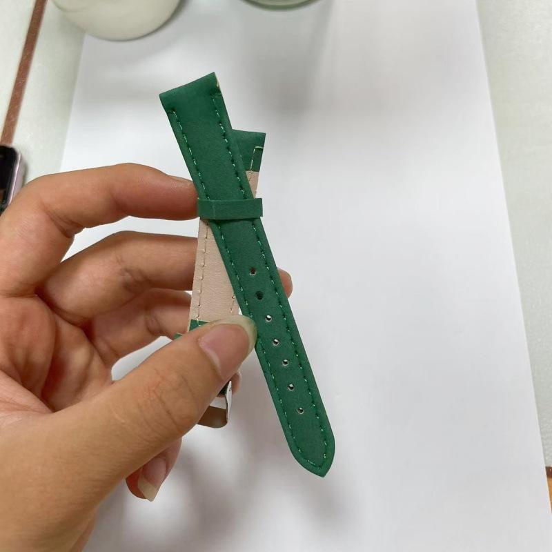 Аксессуары для часов, Унисекс, Цветной кожаный ремешок, Ремешок из ПУ кожи, Браслет с пряжкой-булавкой, Студенческий