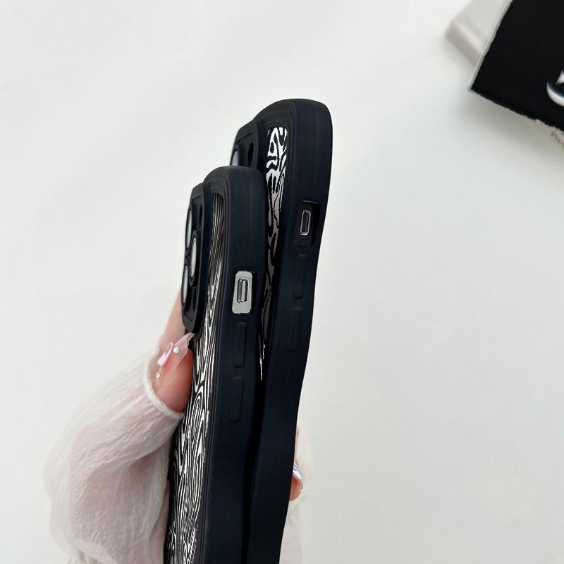 Мягкий чехол из ТПУ в форме волны для OPPO A57 4G Vivo Y35 Y02 Tecno Spark 10C Redmi Note 12 Pro Note 11 Realme C55 C53 IPhone Samsung S23 Ultra A23 A13