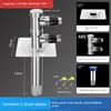 Thickened 304 Stainless Steel Anti-Odor Core for Floor Drain, Anti-Overflow Connector for Washing Machine Drain Pipe, Extended Pipe