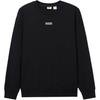 Свитшот мужской Levis свободного кроя с принтом, рубчатым круглым вырезом и длинными рукавами, черный 0019C-0000