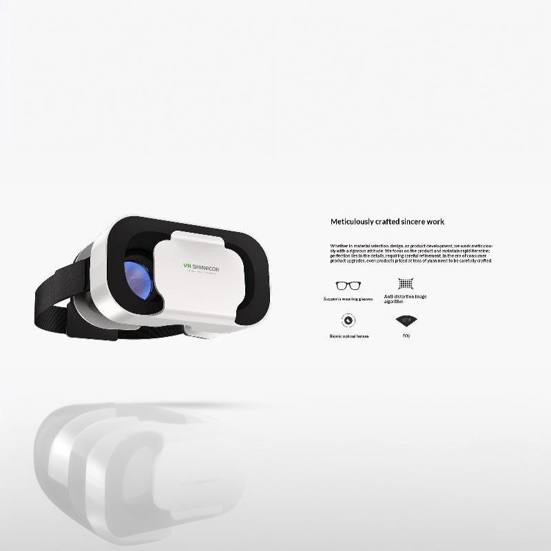 3D Очки Дышащая Губчатая Подушечка Удобные для Длительного Ношения Очки Виртуальной Реальности для Большинства Телефонов для Вечеринок Игрового Использования
