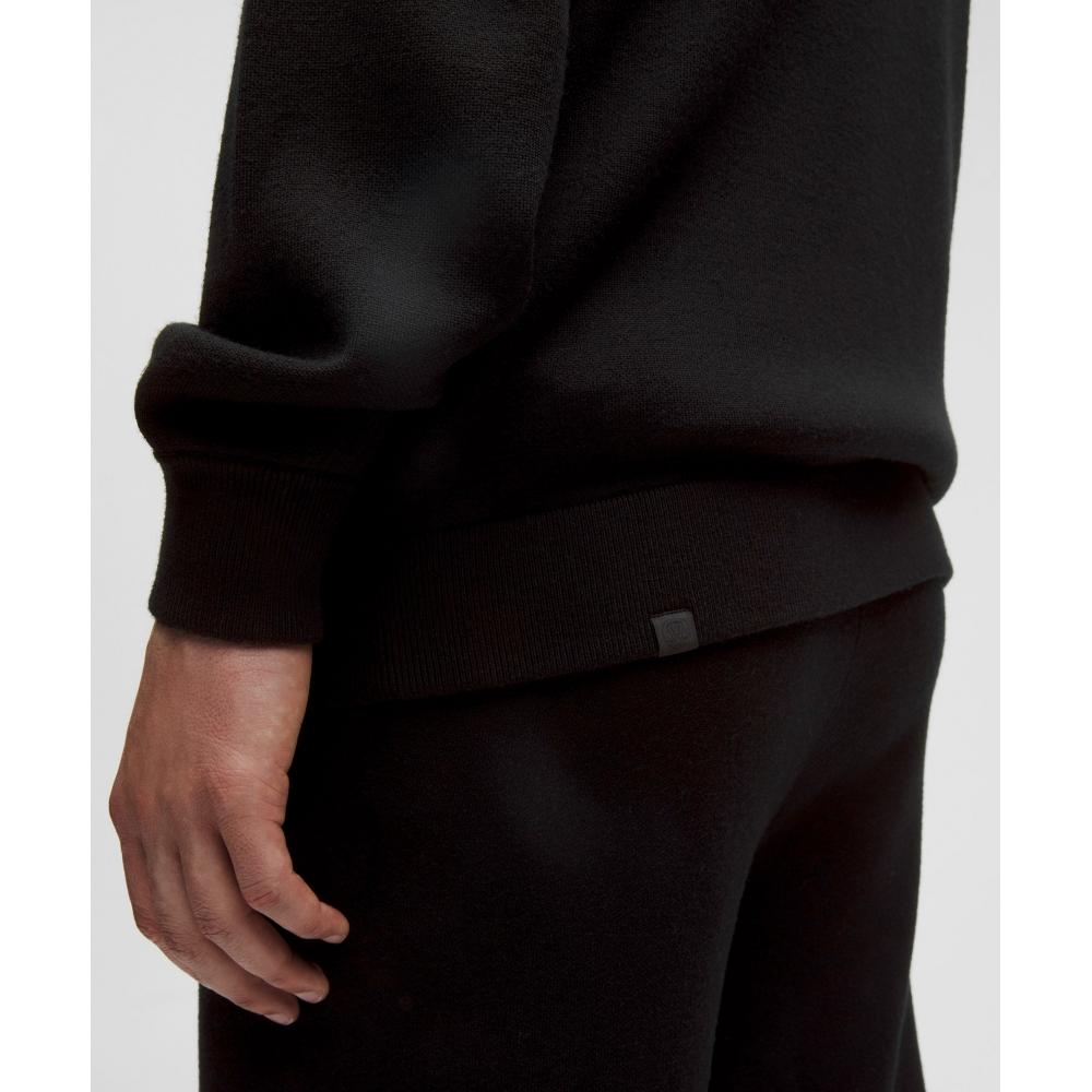 Lululemon Merino Wool Pullover Hoodie Black