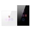Tuya WiFi Intelligent Touched Screen Fan Light Switch Speed Adjustable Fan Light Switch Mobilephone