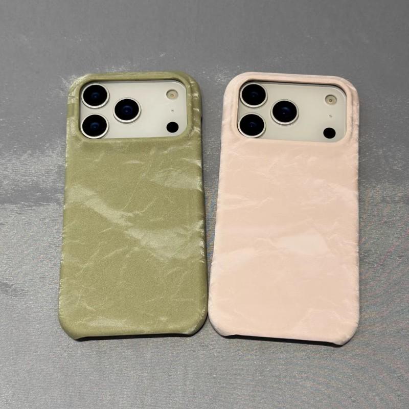 Half-Wrap Velvet Phone Case Magnetic Charging IPhone 15 16 17 18 Series