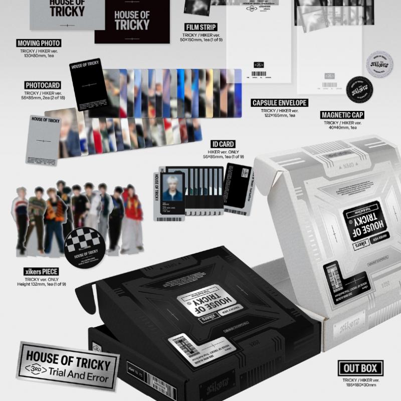 Xikers   House Of Tricky  Trial And Error  3rd Mini Album