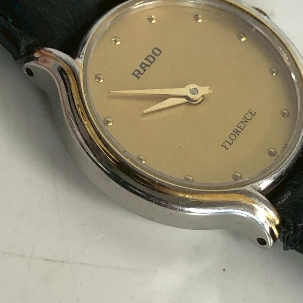 Б/у часы RADO Серебристые Мужские Кварцевые Ремешок из нержавеющей стали Аналоговые Дата [Оригинальный продукт] Популярная модель