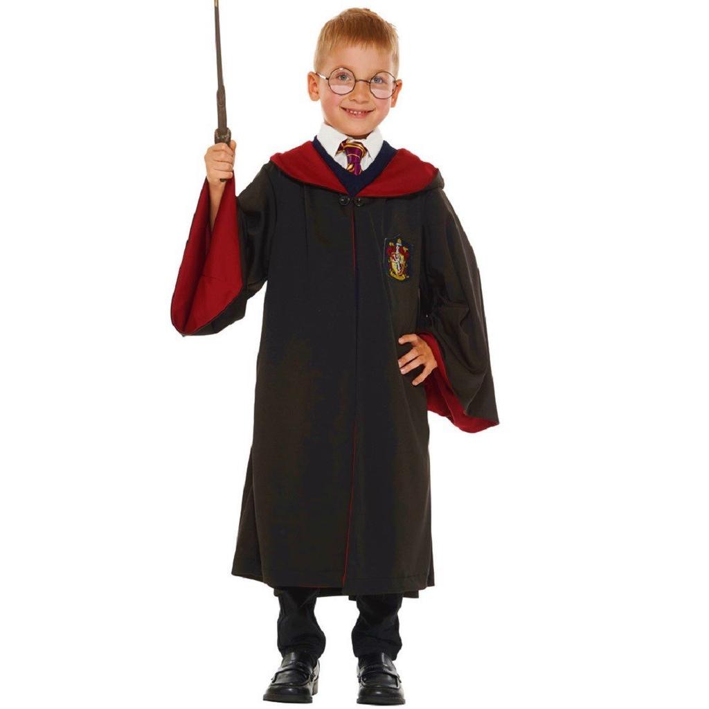Harry Potter Gryffindor Robe Kids Costume, Unisex, 100cm-120cm