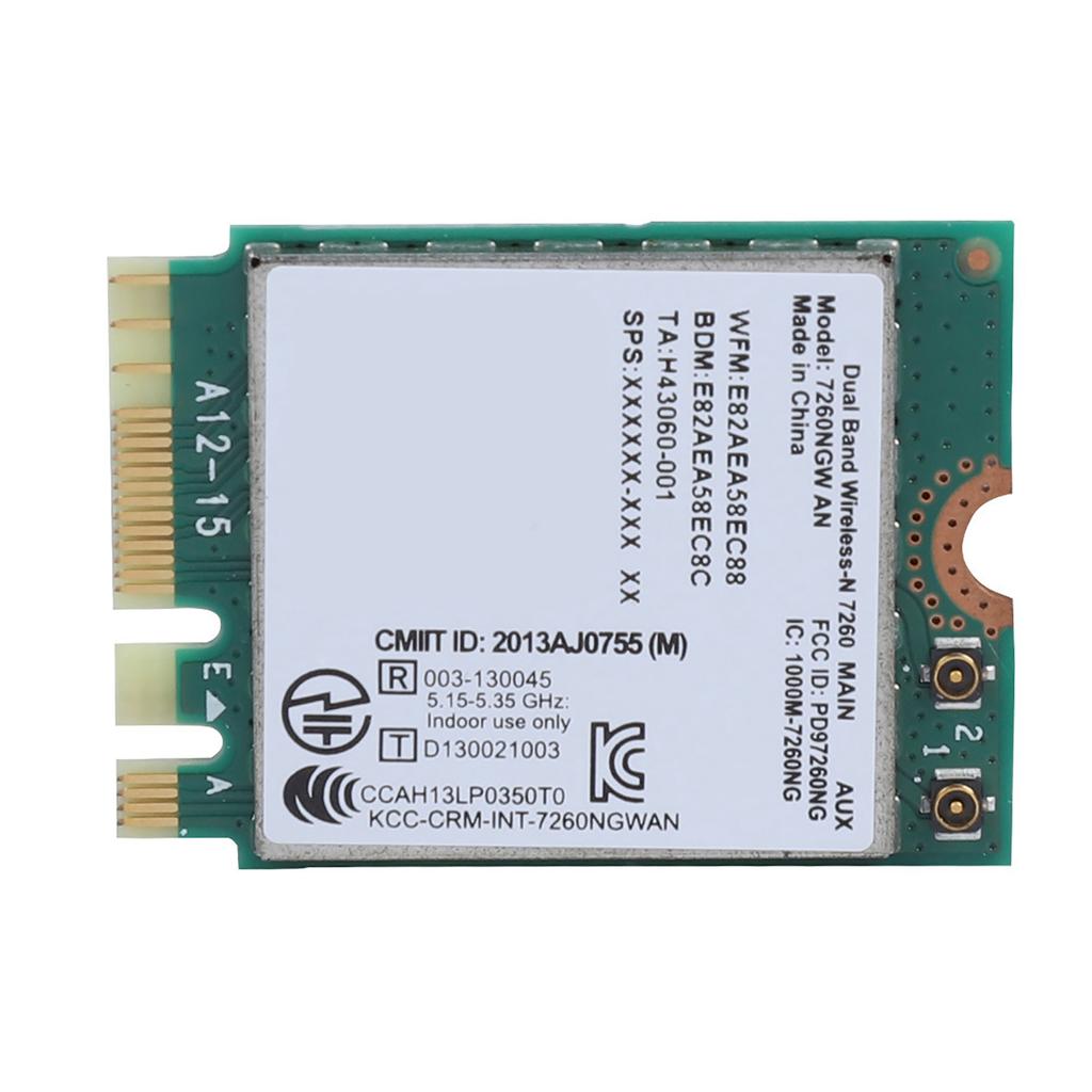 Для Intel 7260NGW AN Беспроводная карта WIFI 2.4G 5G Bluetooth 4.0 Сетевая карта