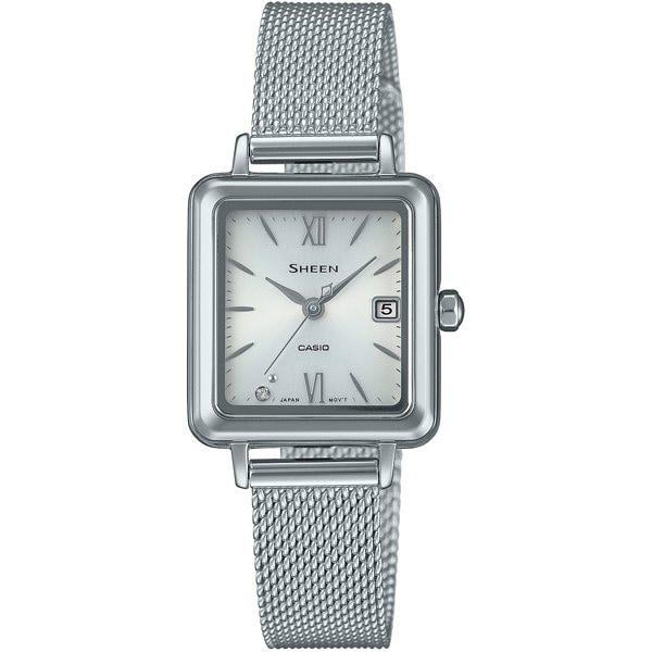 Casio SHEEN Series Unisex Solar Wrist Watch - Blue / Silver SHS-D300CGL-7BJF SHS-D400CGL-7AJF SHS-D400M-7AJF SHS-D400CGM-4AJF SHW-5300D-2AJF