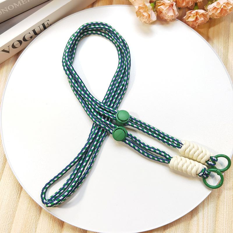 Регулируемый плетеный ремешок для телефона - съемный ремень через плечо