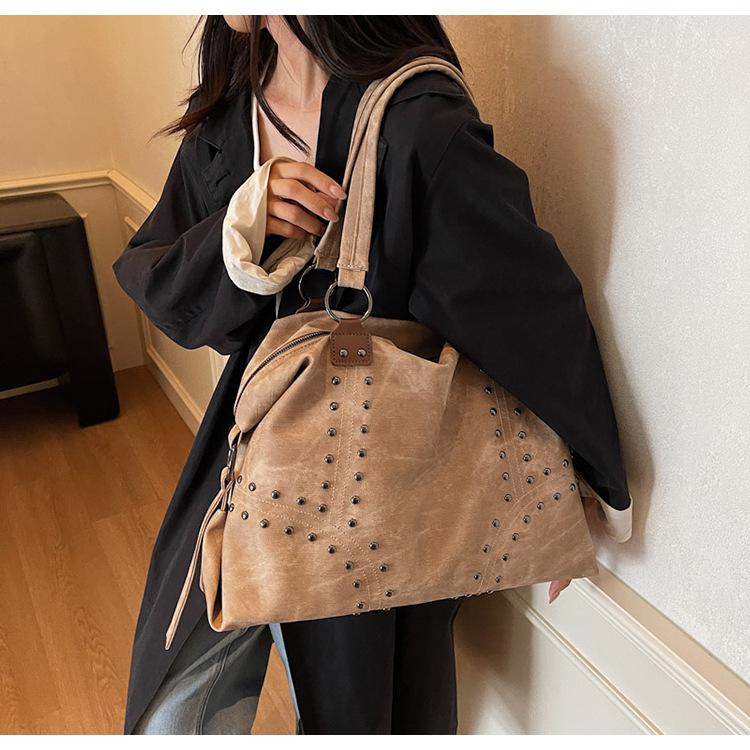 Large Capacity Women Handbag Fashion Travel Shoulder Bag Portable Tote Bag