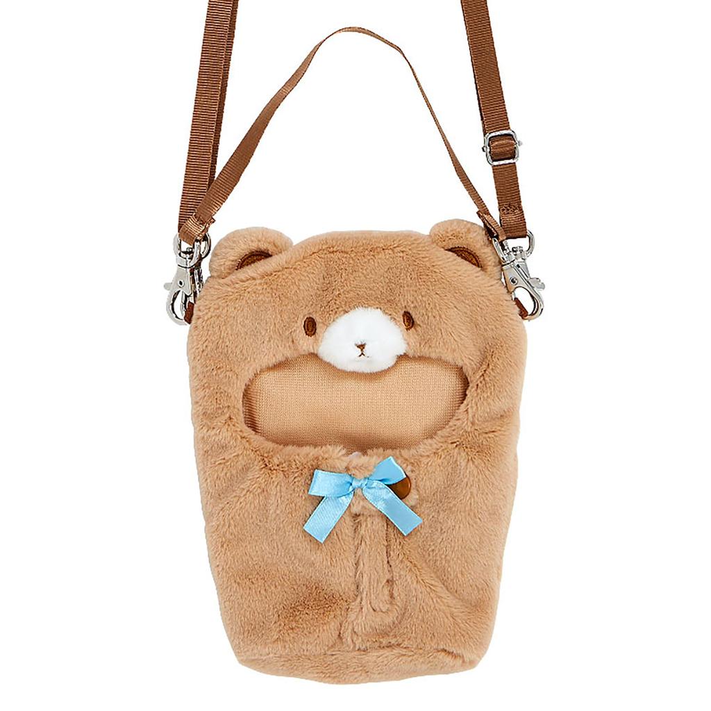 Sanrio Сумка на плечо Медведь Спальный мешок Кукла 123218 Переодевание S, (Друзья Питтато), Аксессуары,