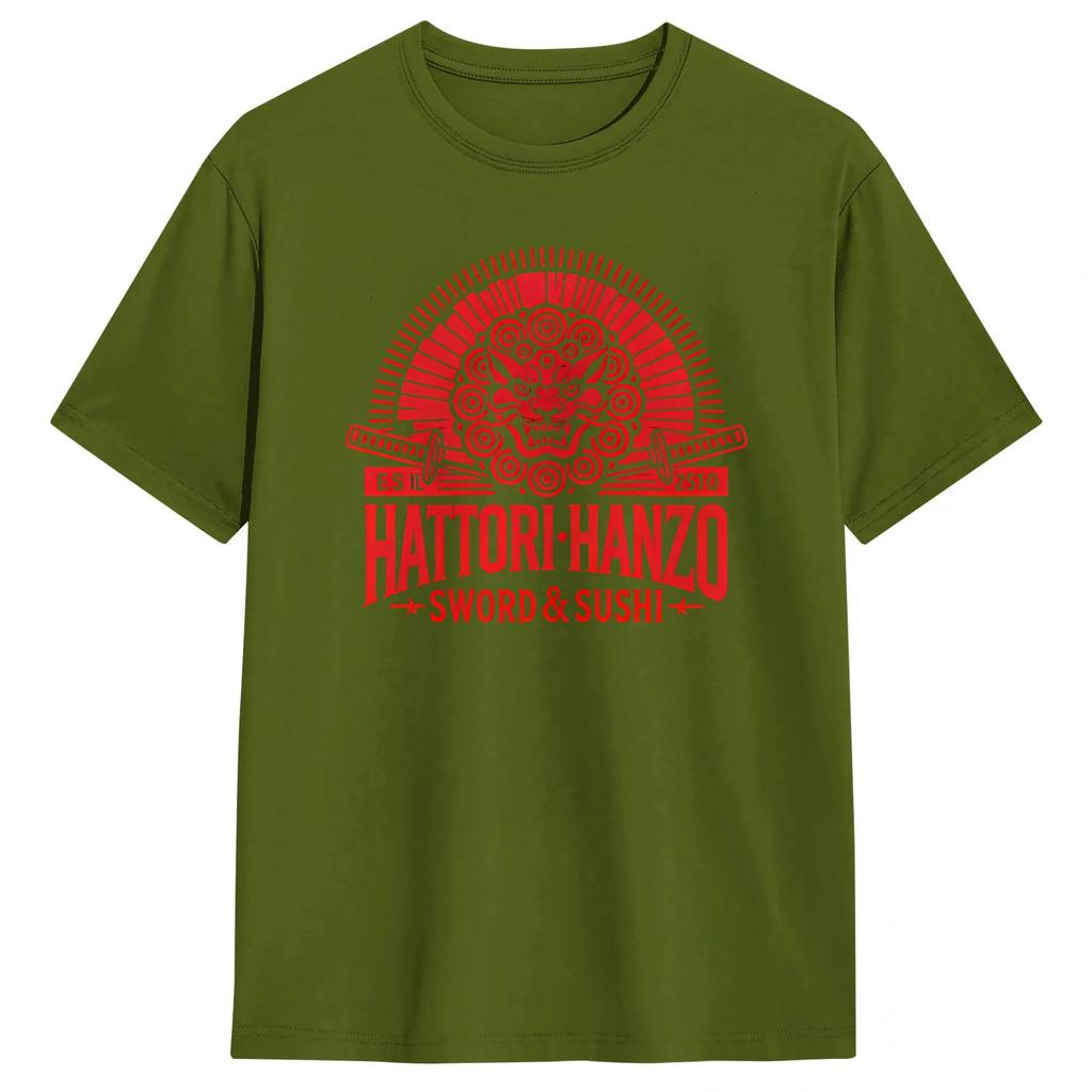 HHattoris HHanzos T Shirt Unisex Cotton Vintage TShirts O Neck Tees Short Sleeve Tops New Arrival