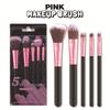5PCS Makeup Brush Set Halloween Christmas Gift Smash Flour Rouge Brush Face Powder Blusher Brush, Eye Shadow Brush Makeup Tools