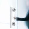 Heavy Cabinet Door Handle Silver Furniture Handle Solid Drawer Handle  Bathroom