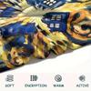 1PC Custom Name Doctor WHEo Patterned Flannel Blanket Suitable For All Seasons for Home Decor Warmth and Comfort Gifts Holiday Present -HE127