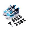 Children Roller Skates Shoes Student Four-wheel Outdoor Detachable Sport Deformation Parkour Runaway Boy Girl Youth Gift 2024