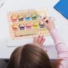 Магнитный лабиринт для сортировки по цветам 2 в 1 и доска для рисования Игрушки Монтессори для малышей Сопоставление чисел Обучение счету Дошкольное занятие