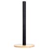 Black metal paper towel stand 32.5 cm