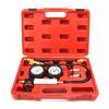 TU-21 Compression  Test  Kit Engine Cylinder Dual Gauge Leakdown Tester Kit Diagnostics Tool