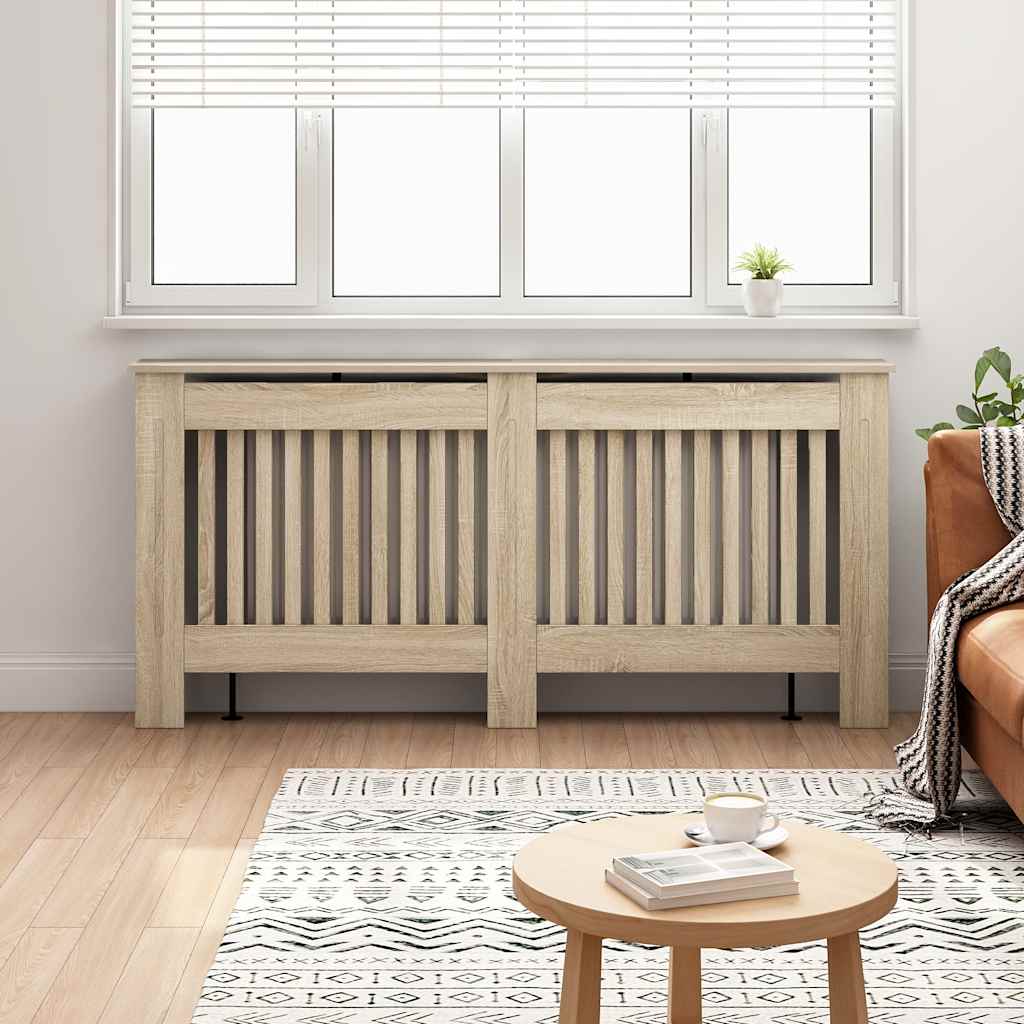 Radiator Cover 172 x 19 x 81 cm Medium Density Fibreboard