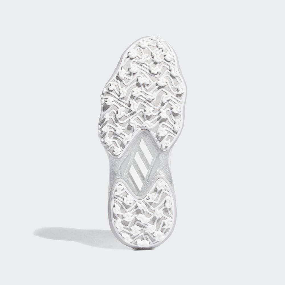 Adidas Женская обувь Code Chaos 25 Белая обувь и обувь Спортивная обувь Женская обувь для GOLF ID8730 Белая/серебристая MET/серая Two